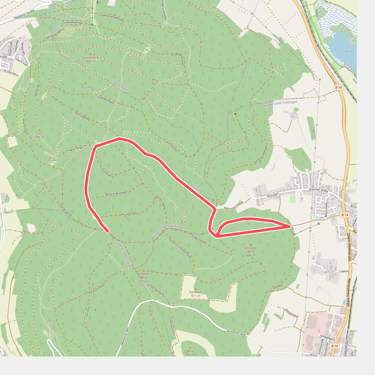 Rund um den Weilheimer Berg