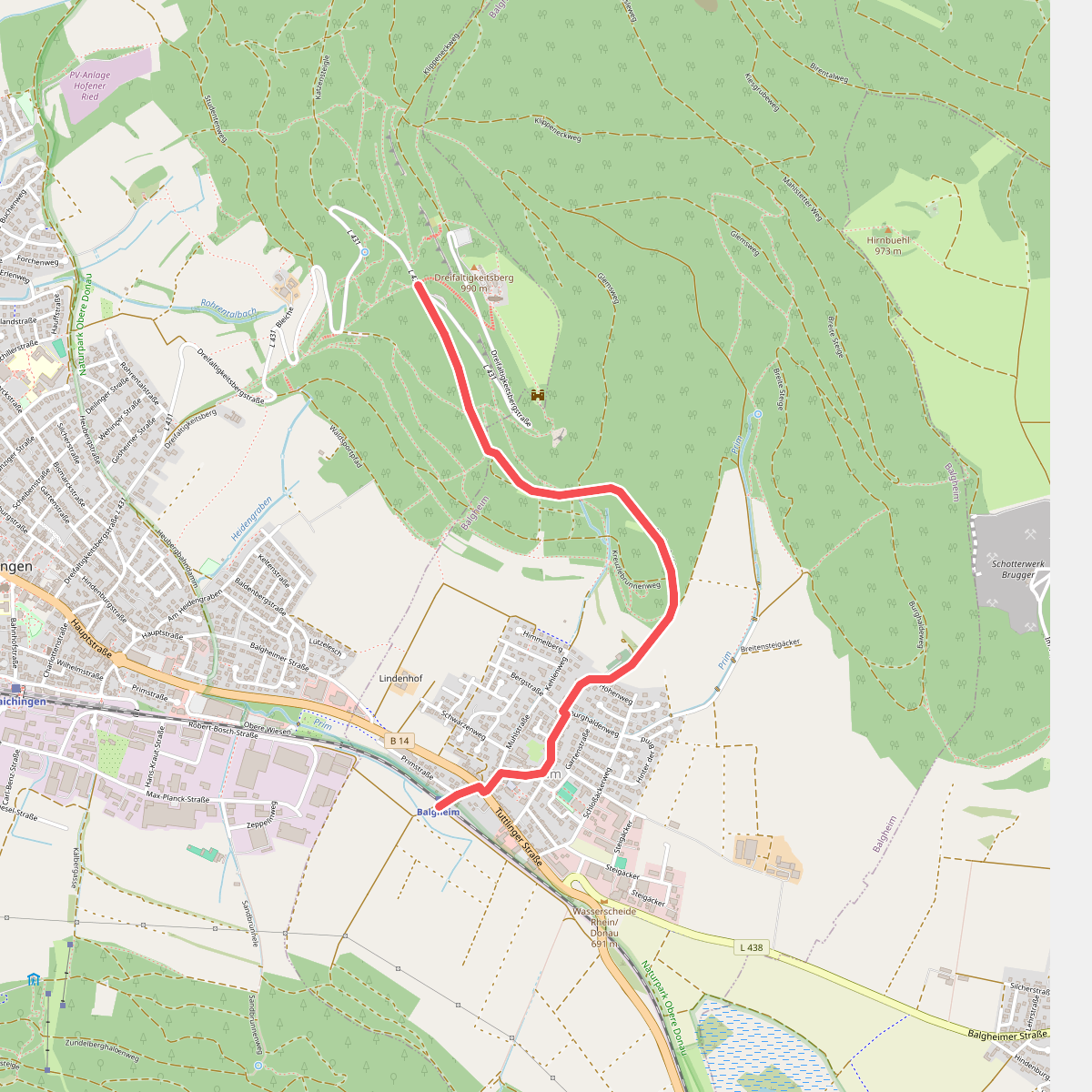 Balgheim - Dreifaltigkeitsberg