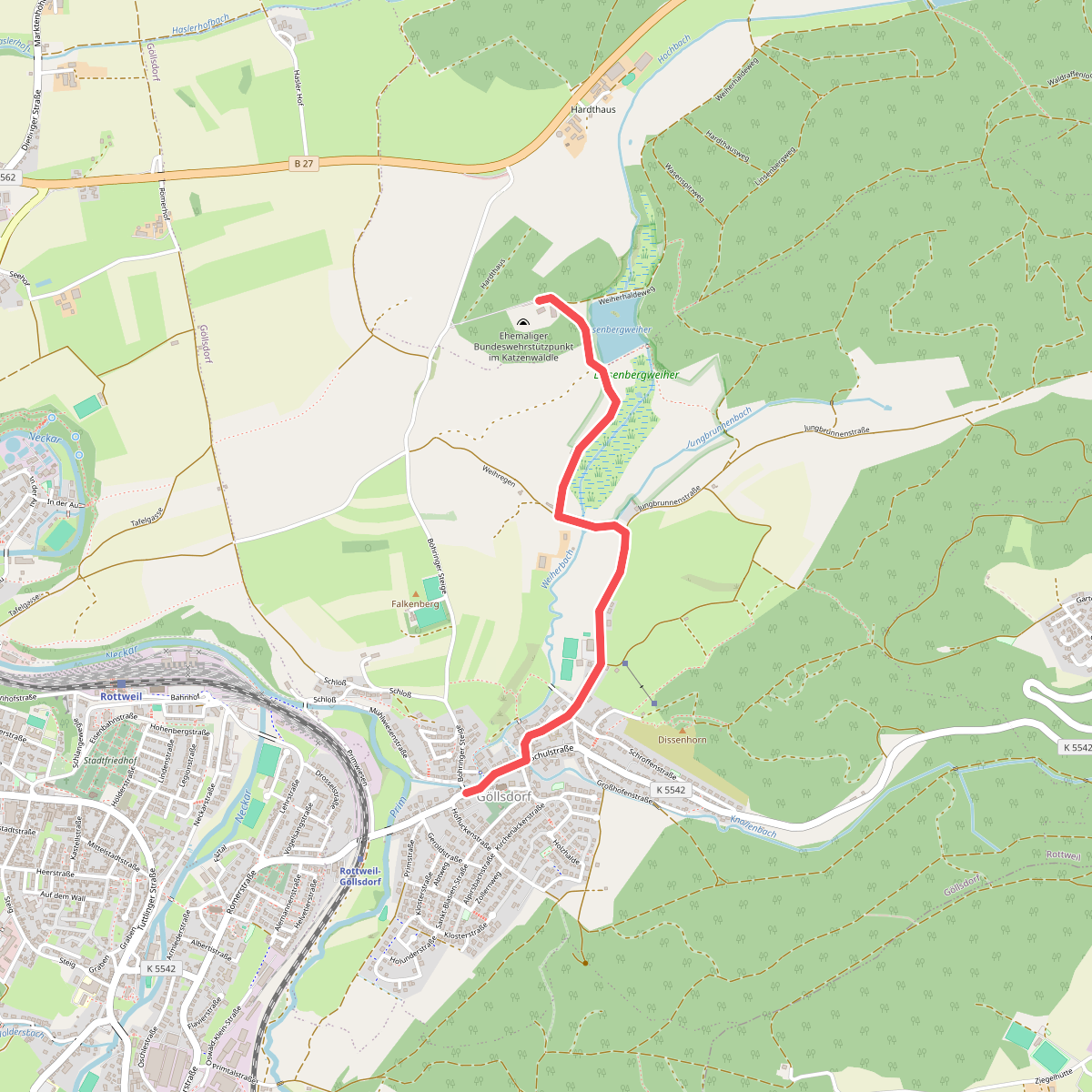 Kapellenweg Göllsdorf
