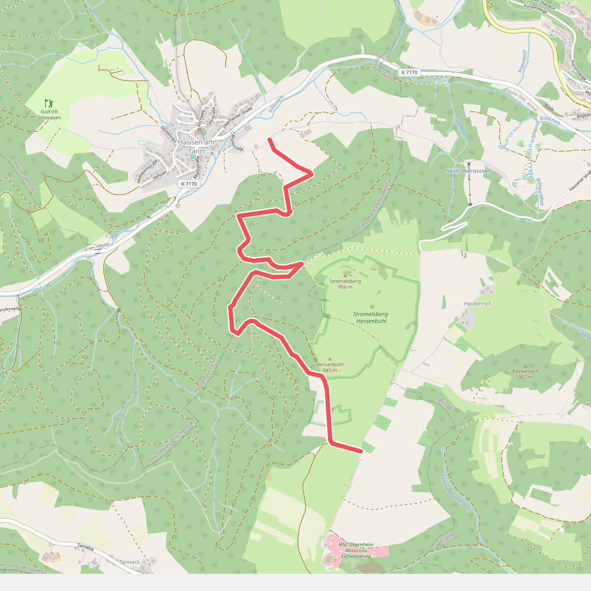 Hausen am Tann - Hessenbühl