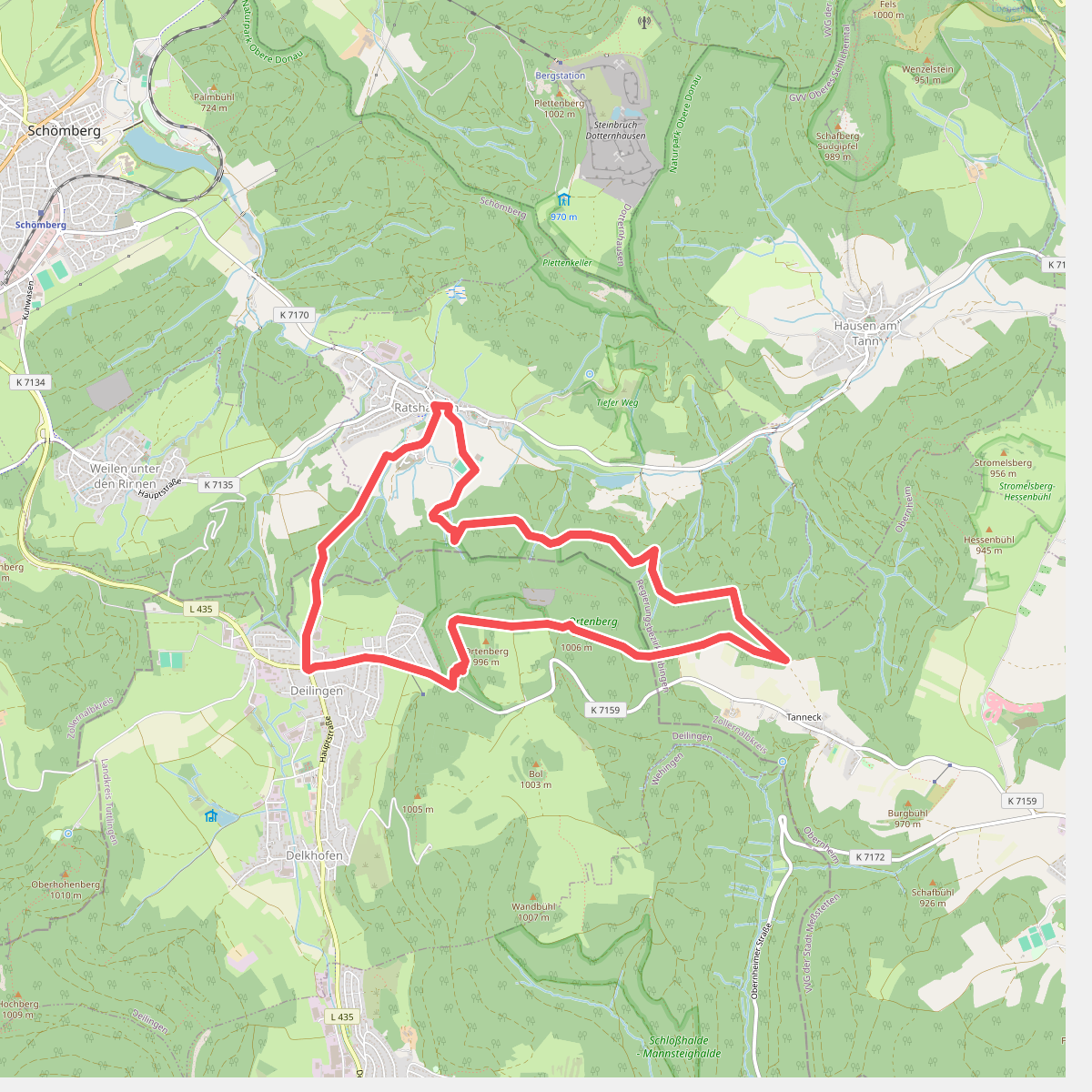 Ortenbergtour / Sagenwanderung 3