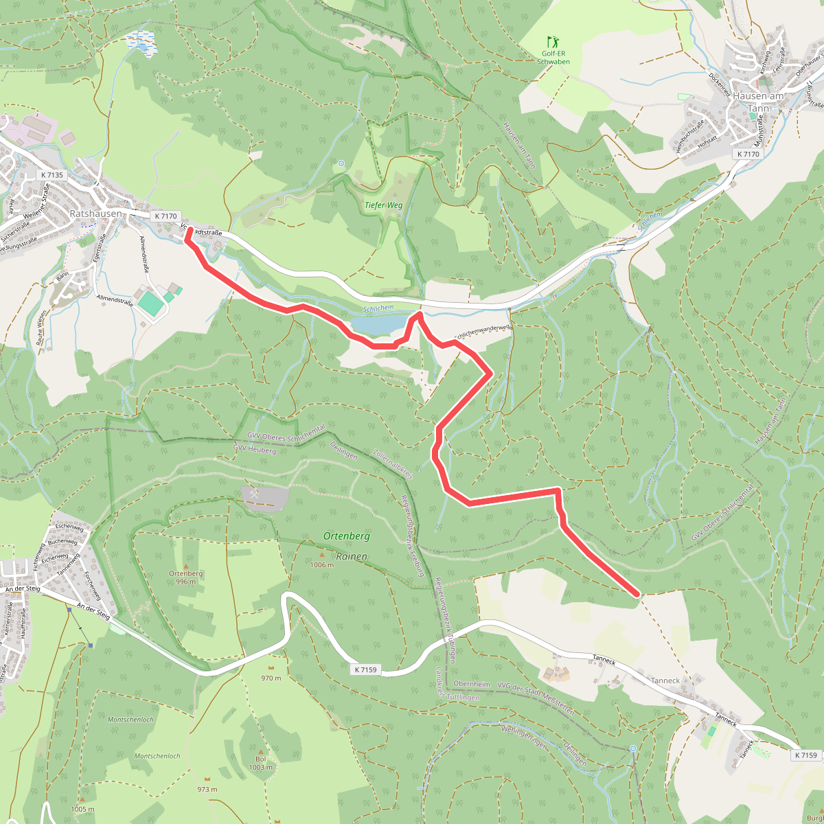 Ratshausen - Tanneck Nord