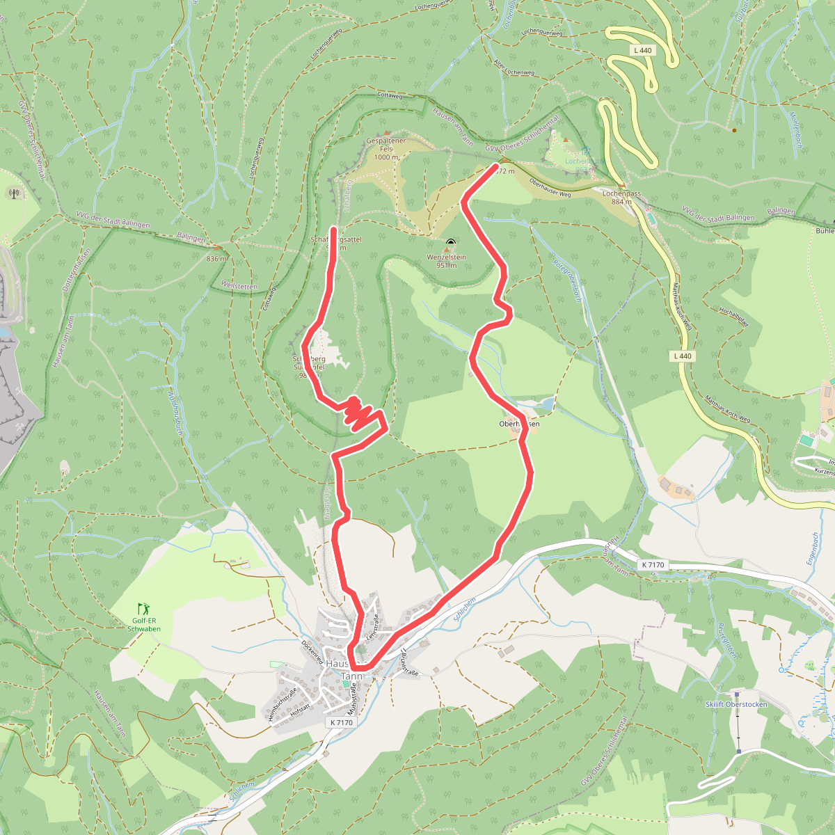 Schafbersattel-Lochenbrünnele