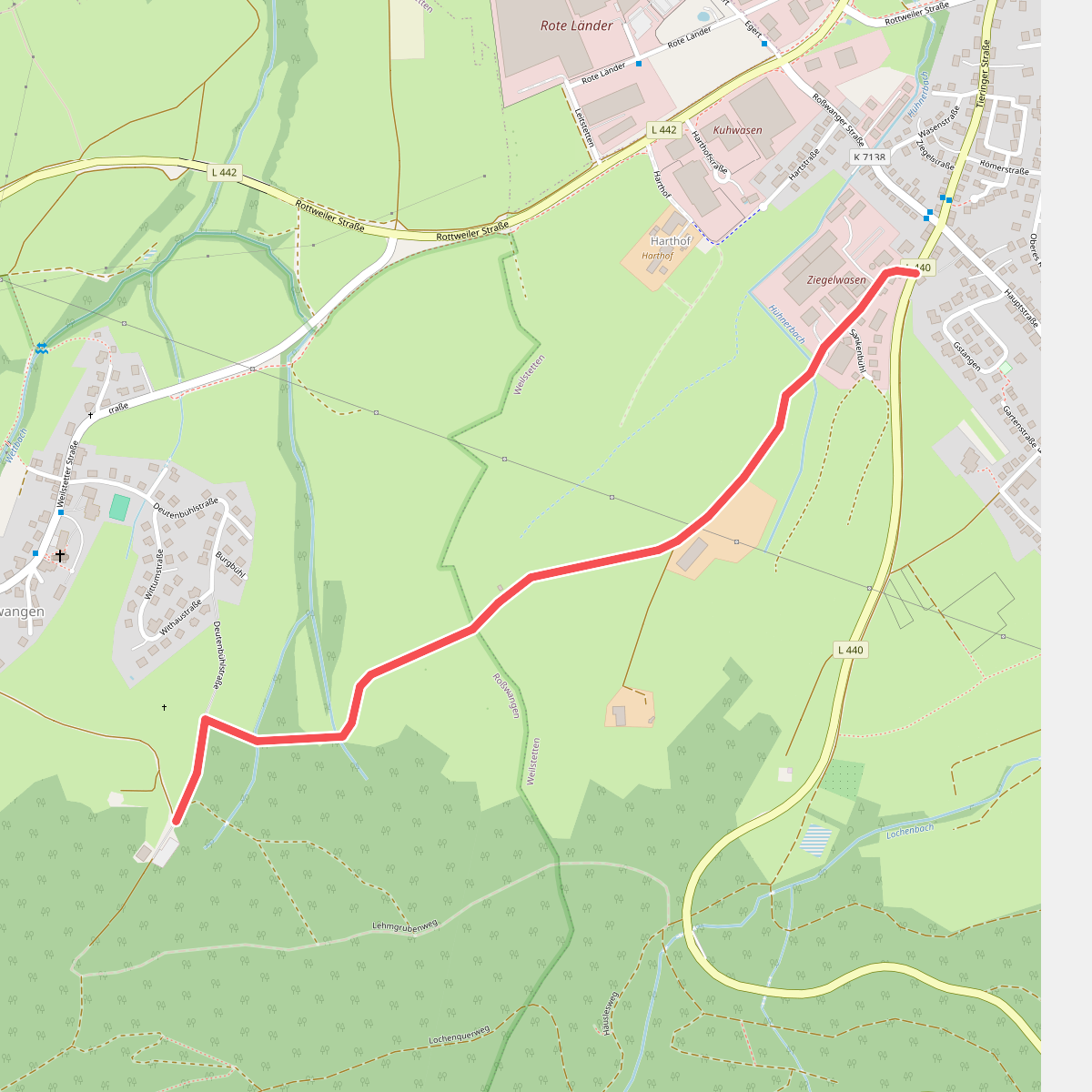 Weilstetten - Roßwangen