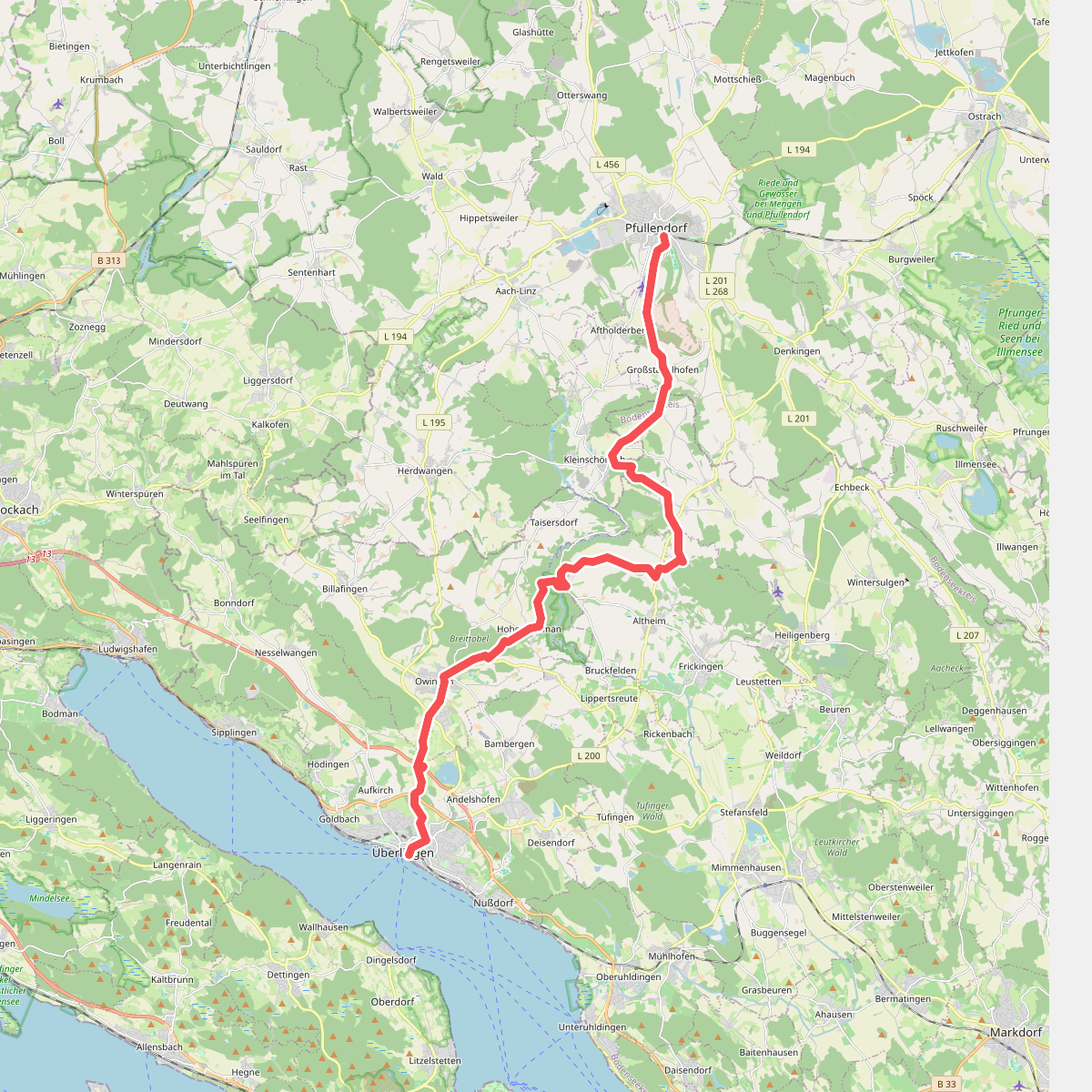 Überlingen - Pfullendorf