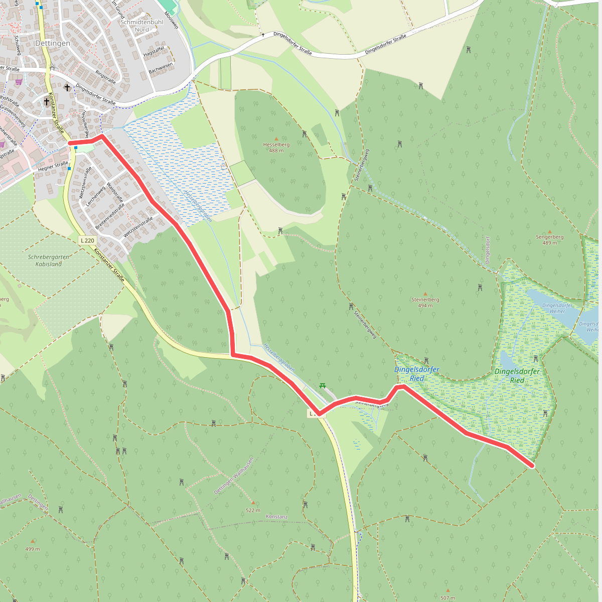 Dettingen Pappelweg - Homberg