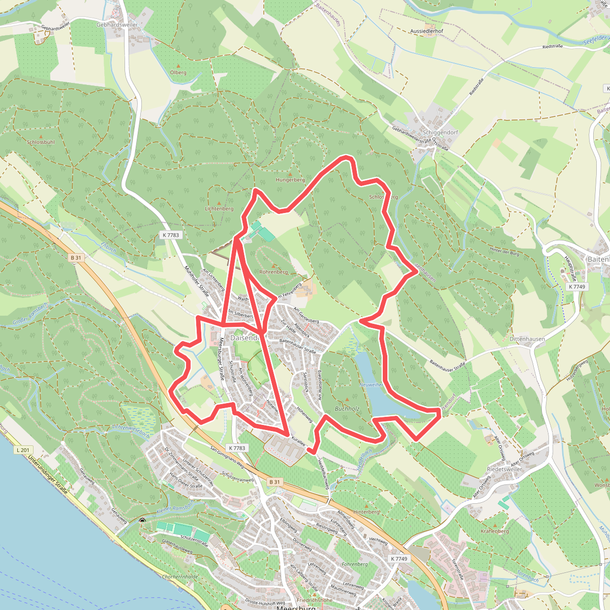 Daisendorfer Wanderweg W3
