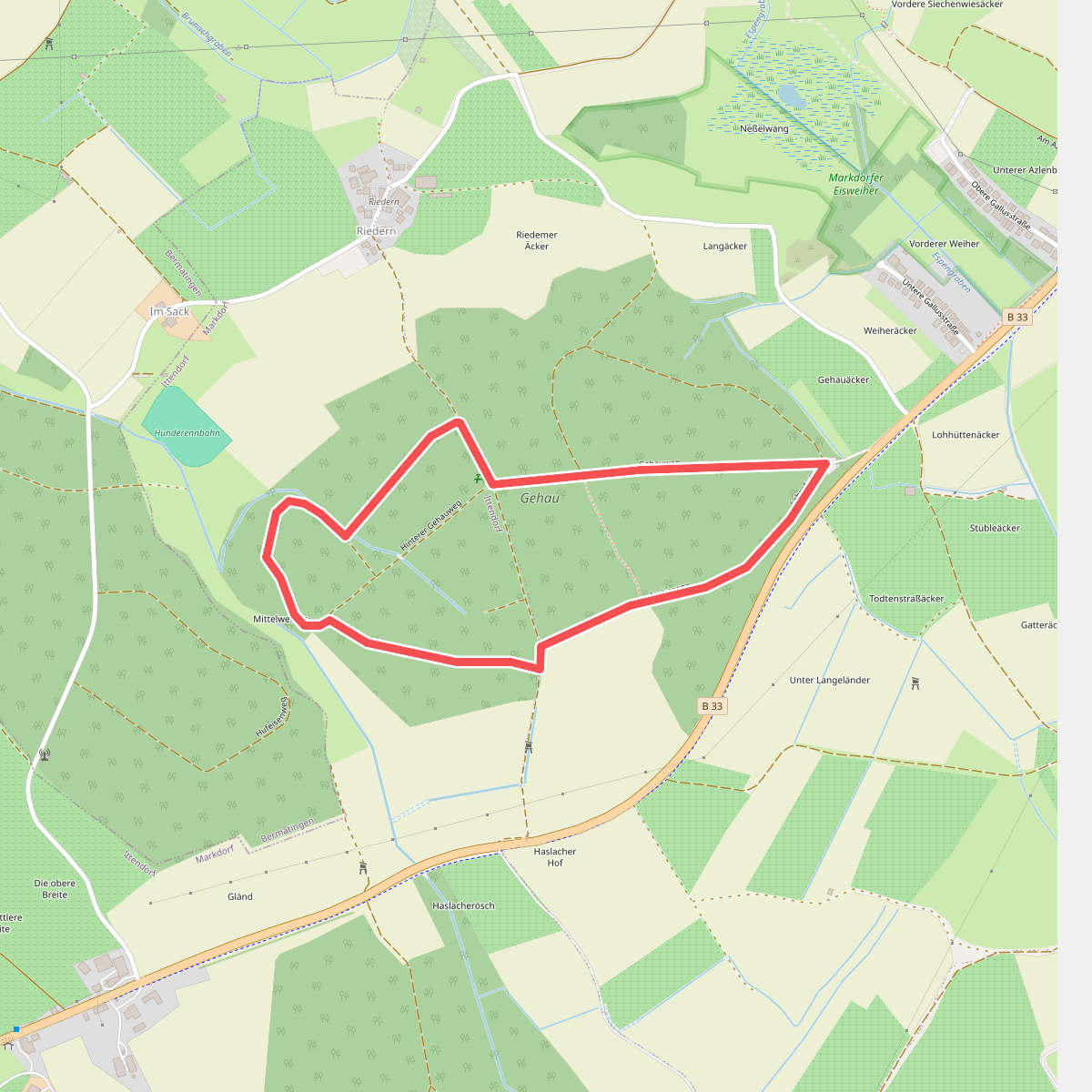 Waldlehrpfad Gehau Markdorf