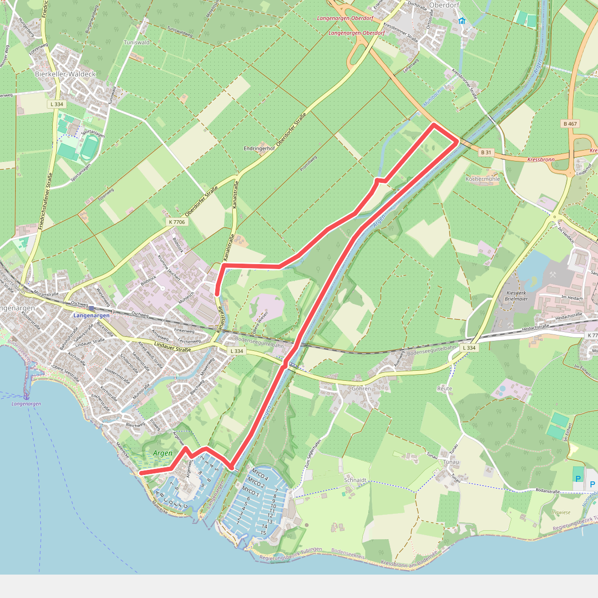 Argenpfad Langenargen