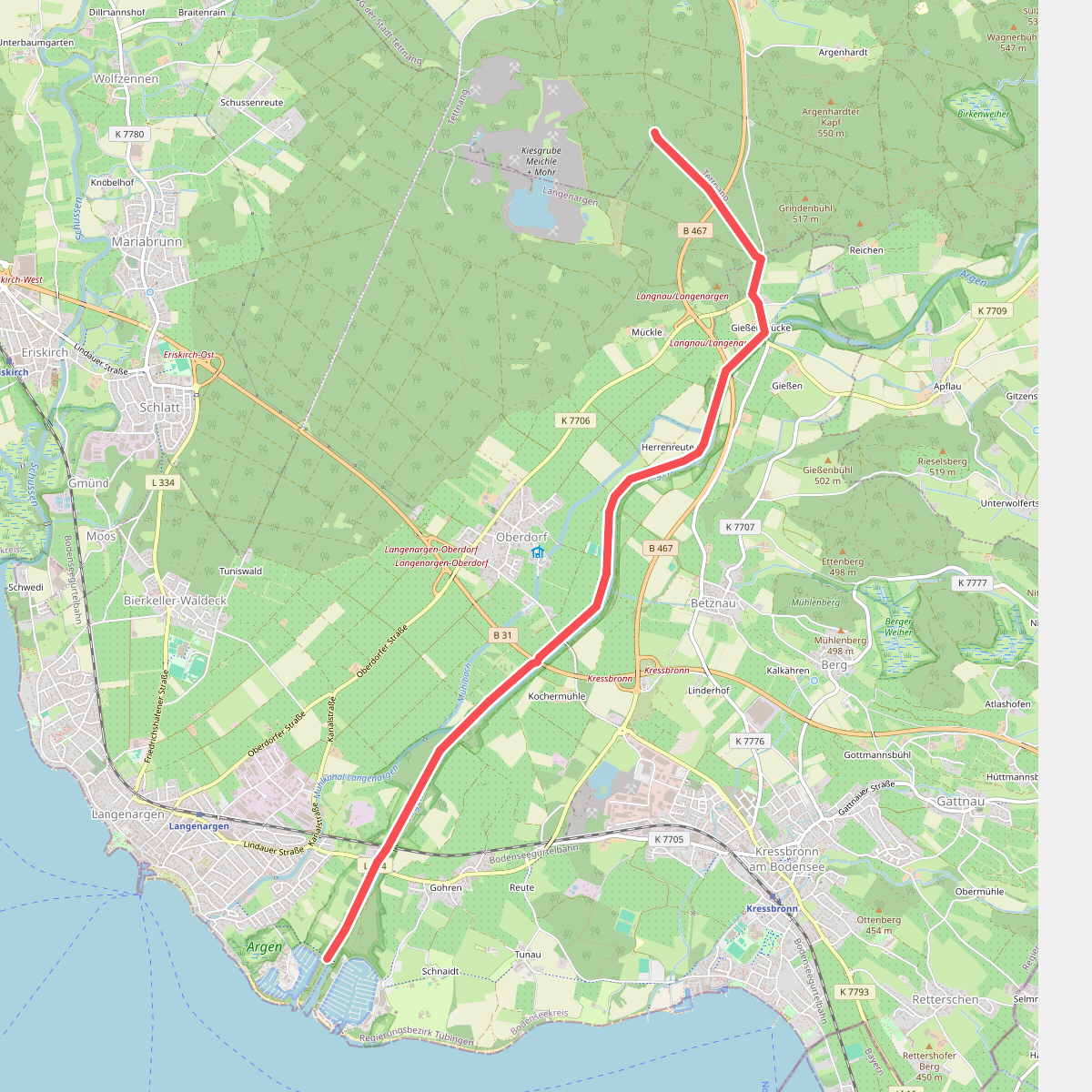 Nebenweg des Schwäbischen Albvereins (blauer Balken)