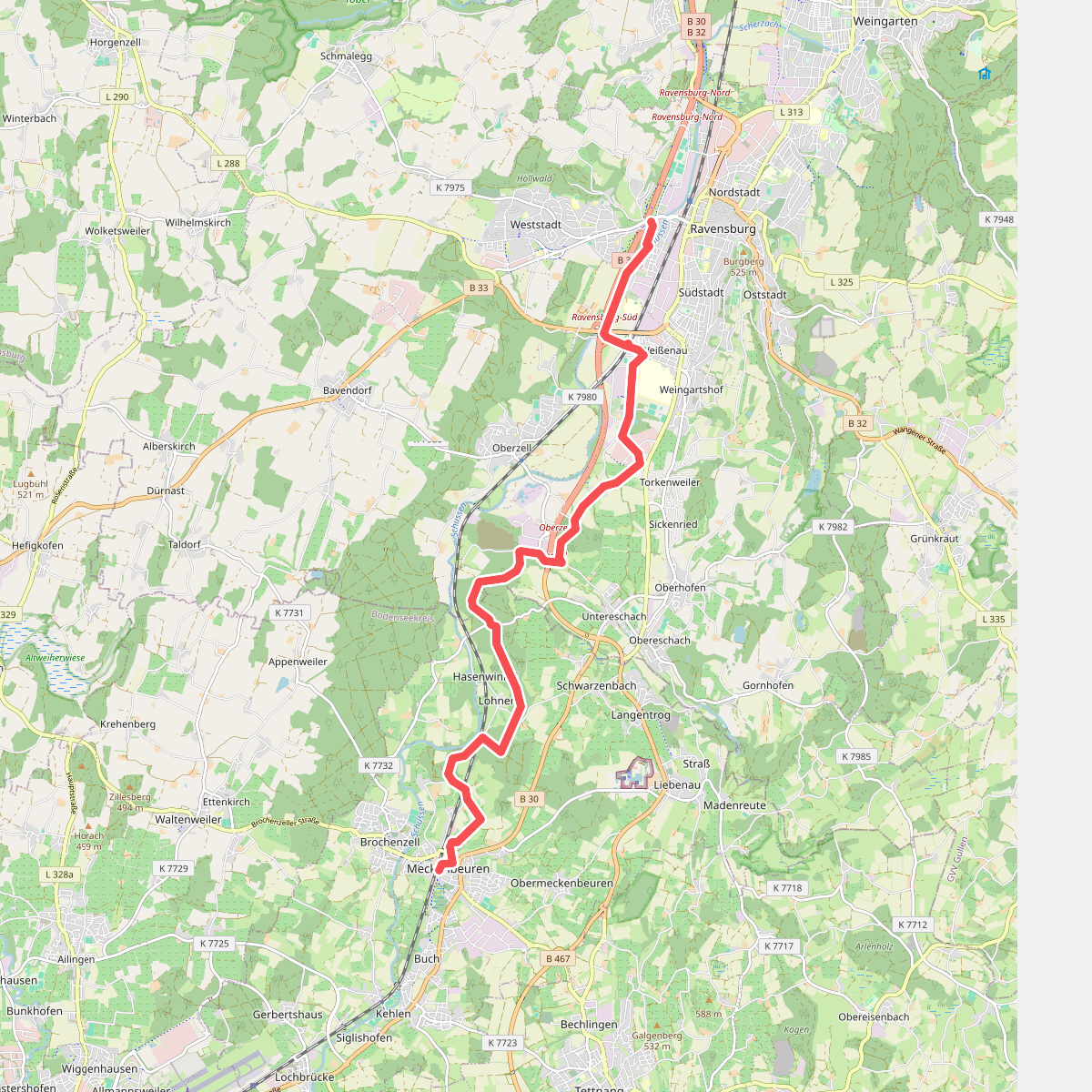 Ravensburg - Meckenbeuren