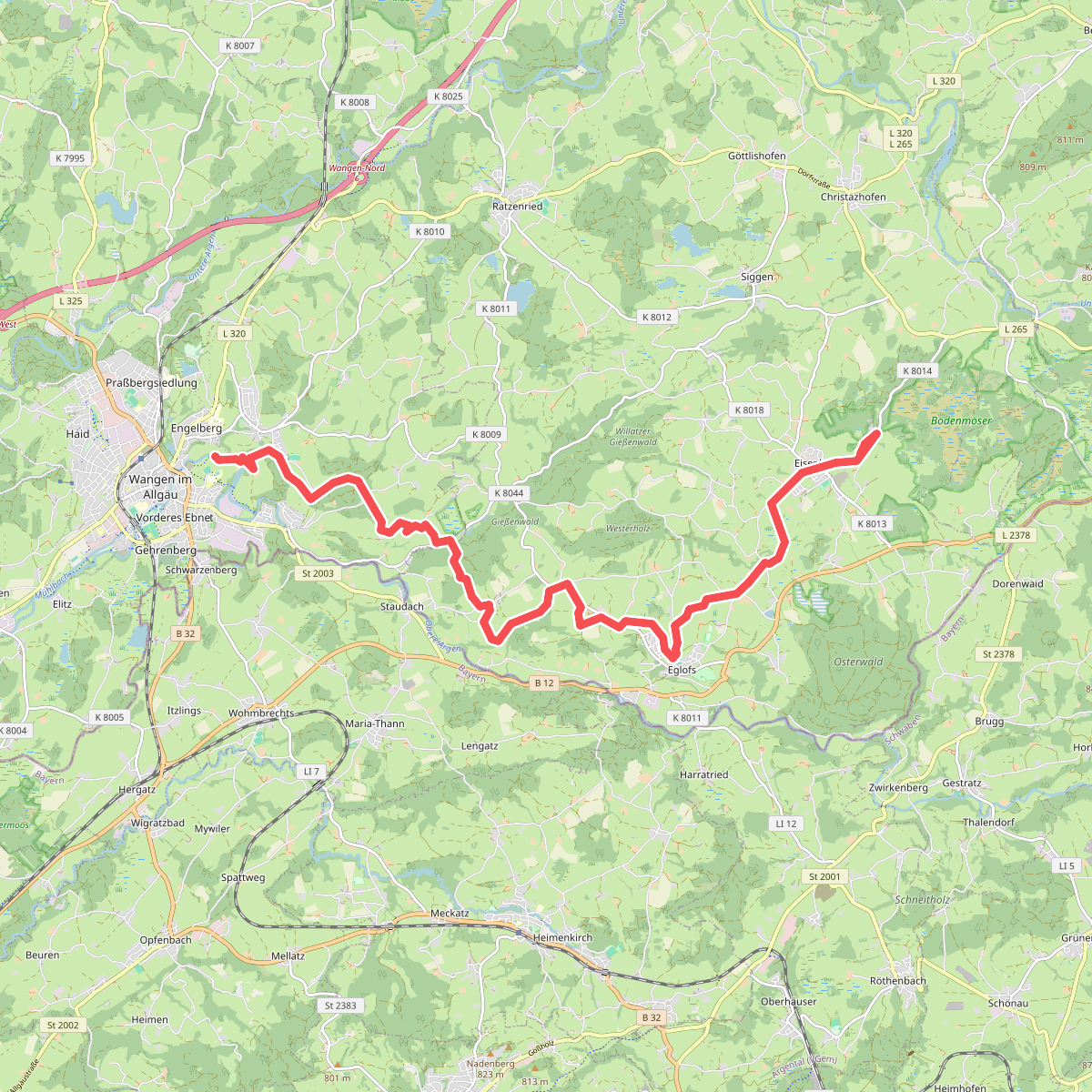 Wangen - Eisenharz
