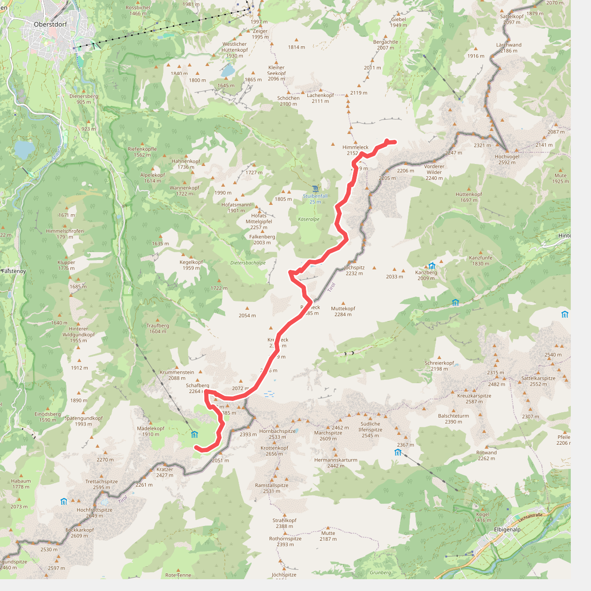 Wanderweg 433