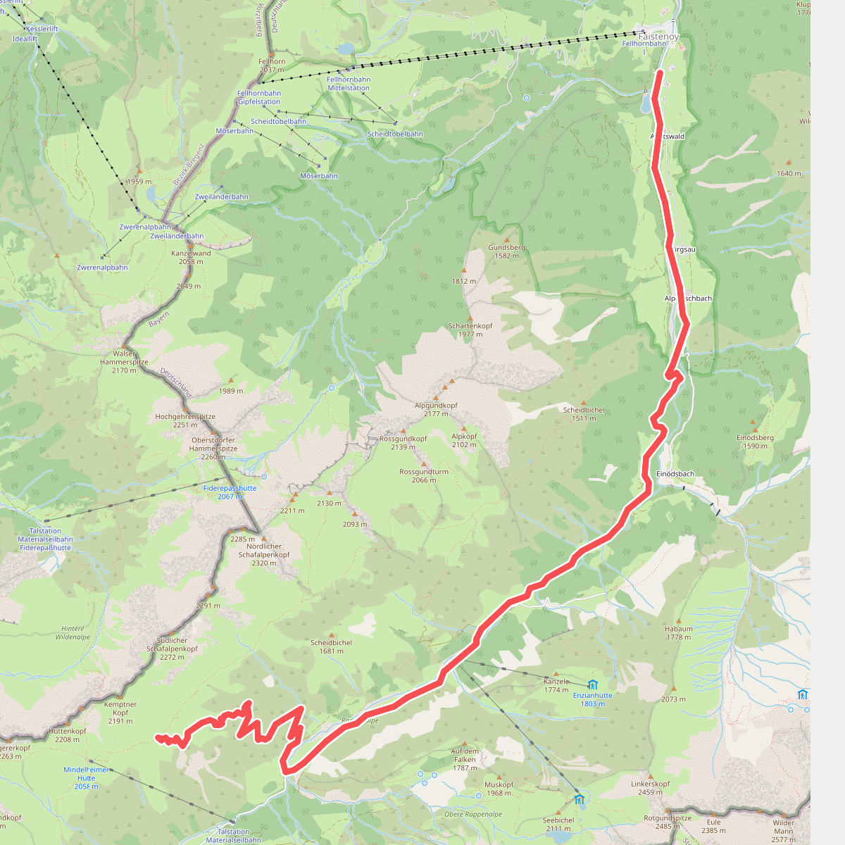 Wanderweg 441