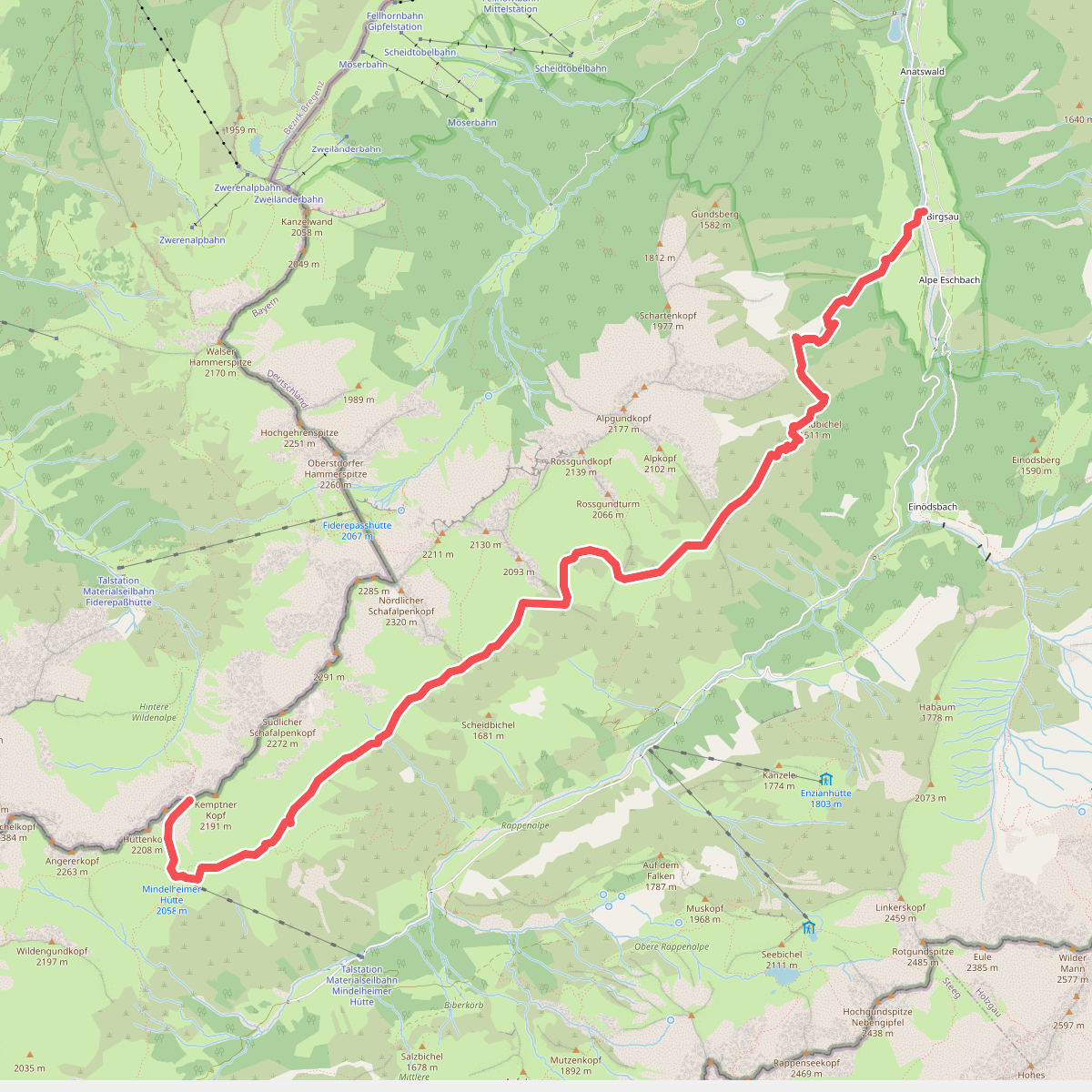 Wanderweg 442