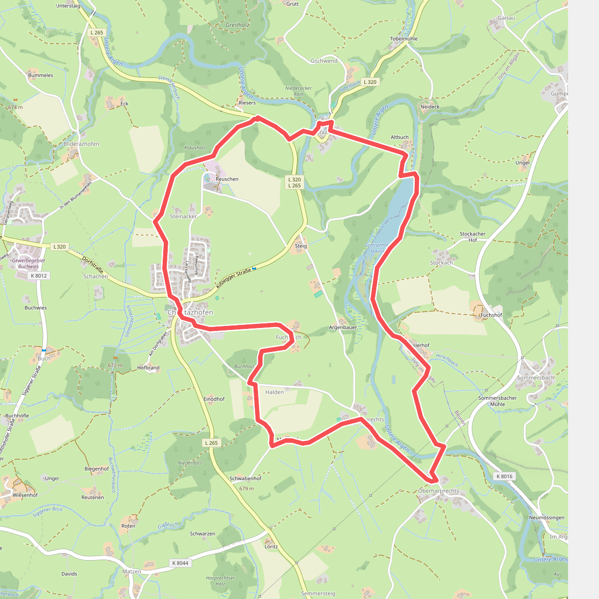2 - Rund um den Gottrazhofer Stausee