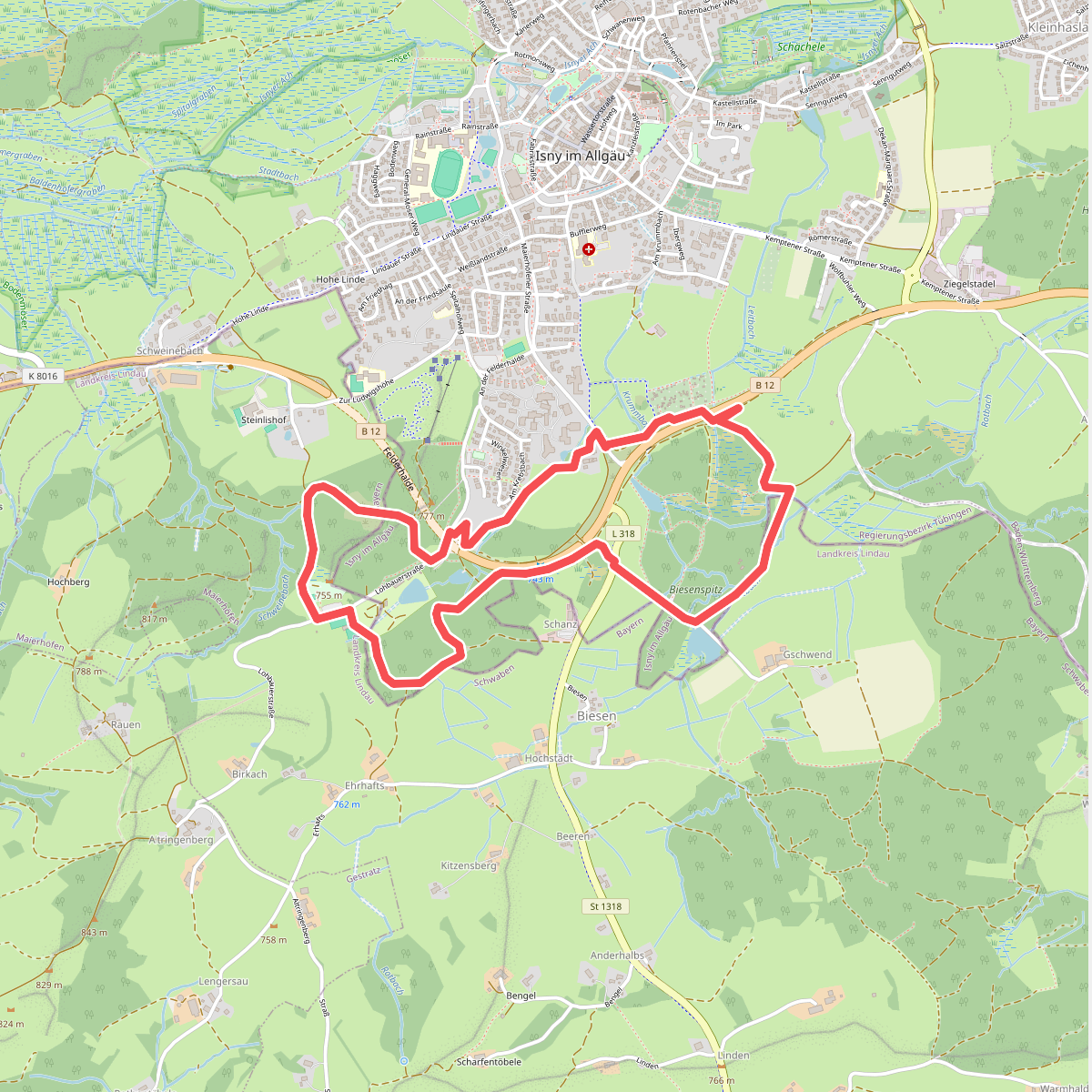 8 - Nordic Walking Wald- und Weiherrunde