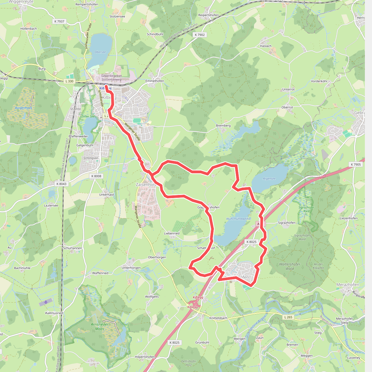 9 - Weiher und Wiesen um Waltershofen