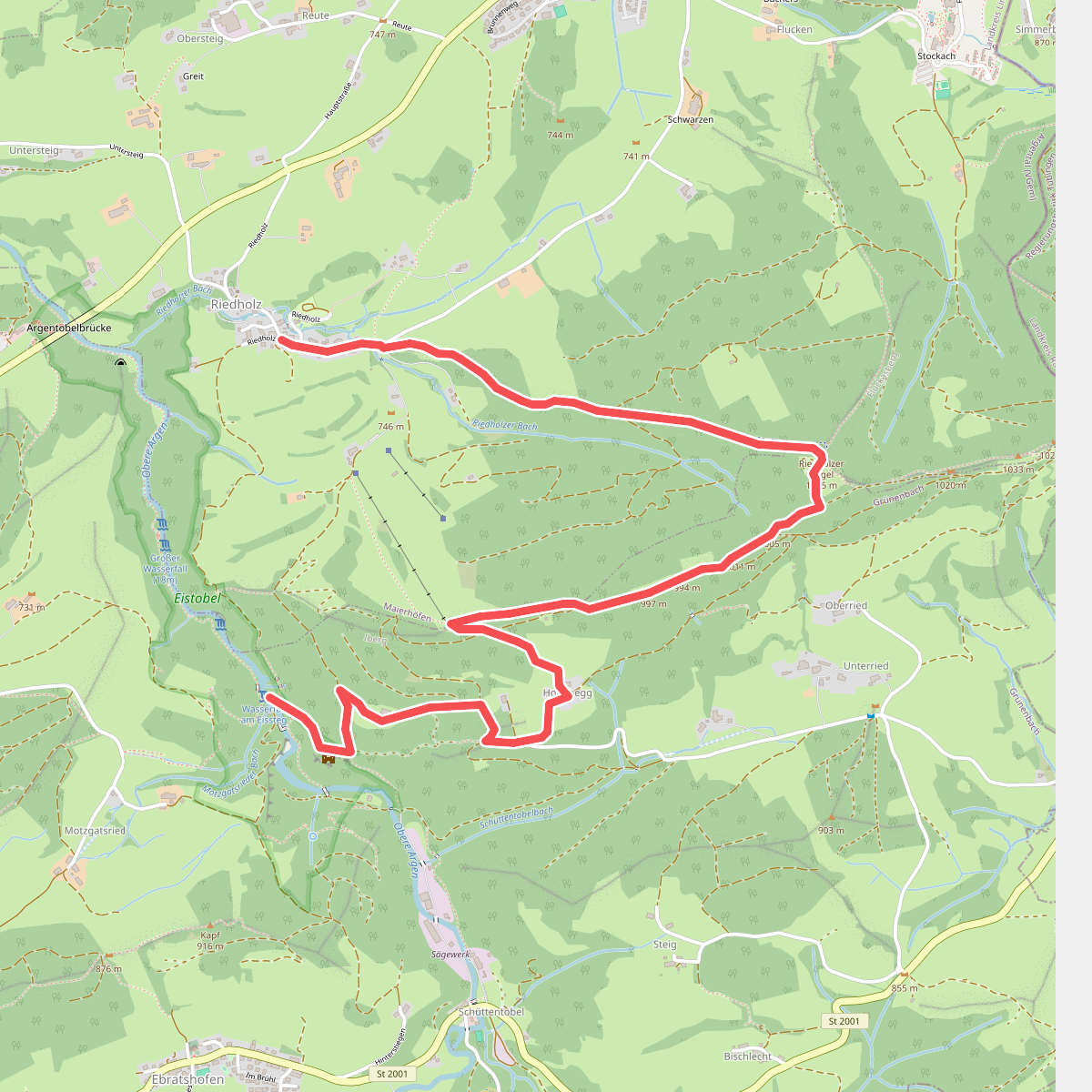 Querweg des Schwäbischen Albvereins (blauer Punkt)