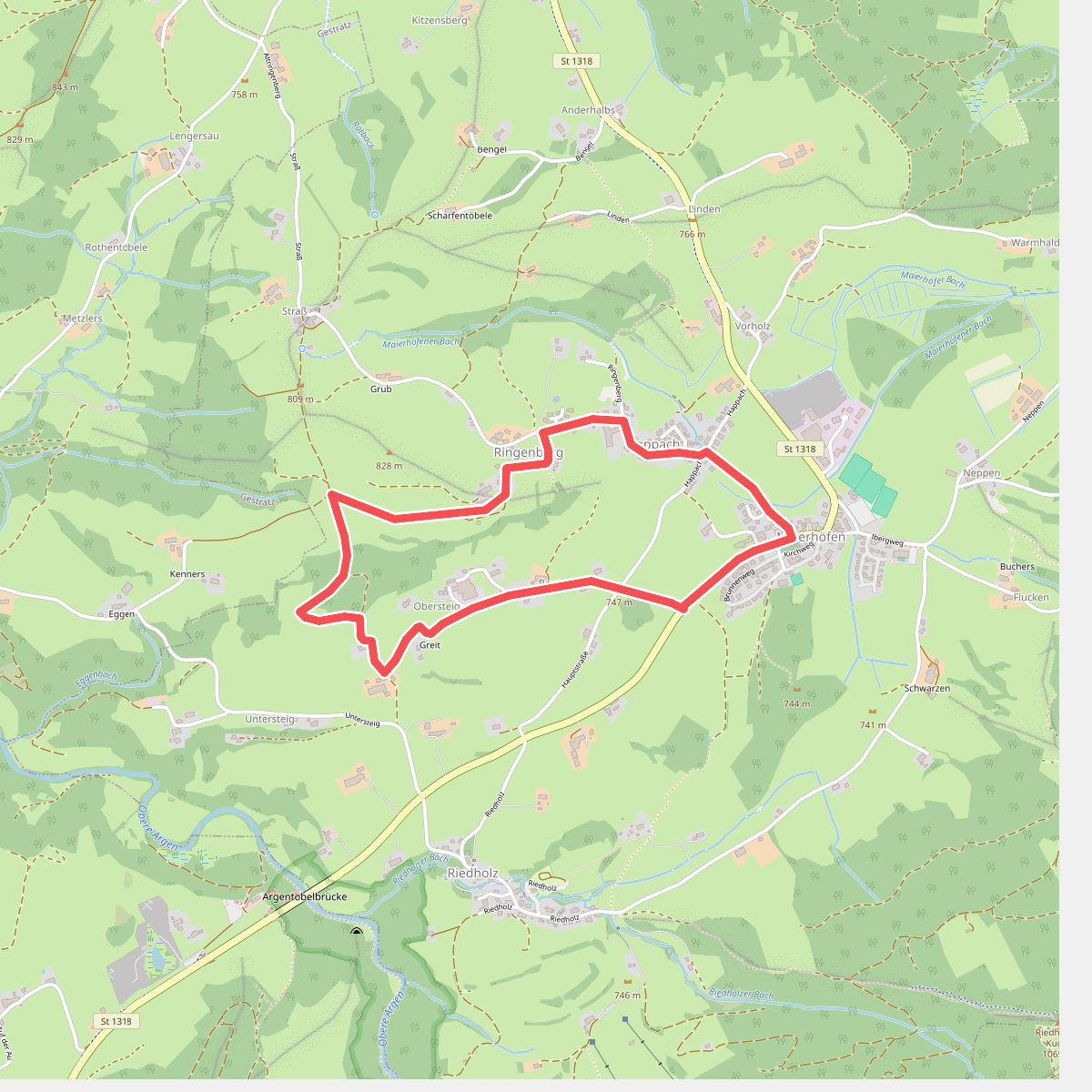 Skulpturenweg Maierhöfen