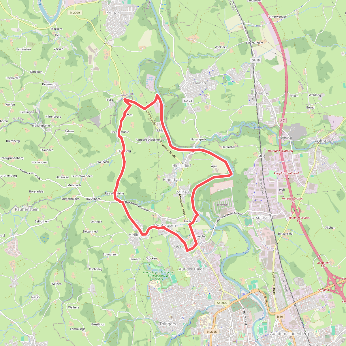 Kempten: Rund um Hirschdorf