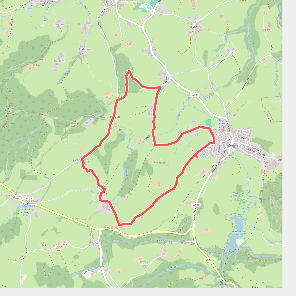 Nordic Walking Ermengerst/Wiggensbach