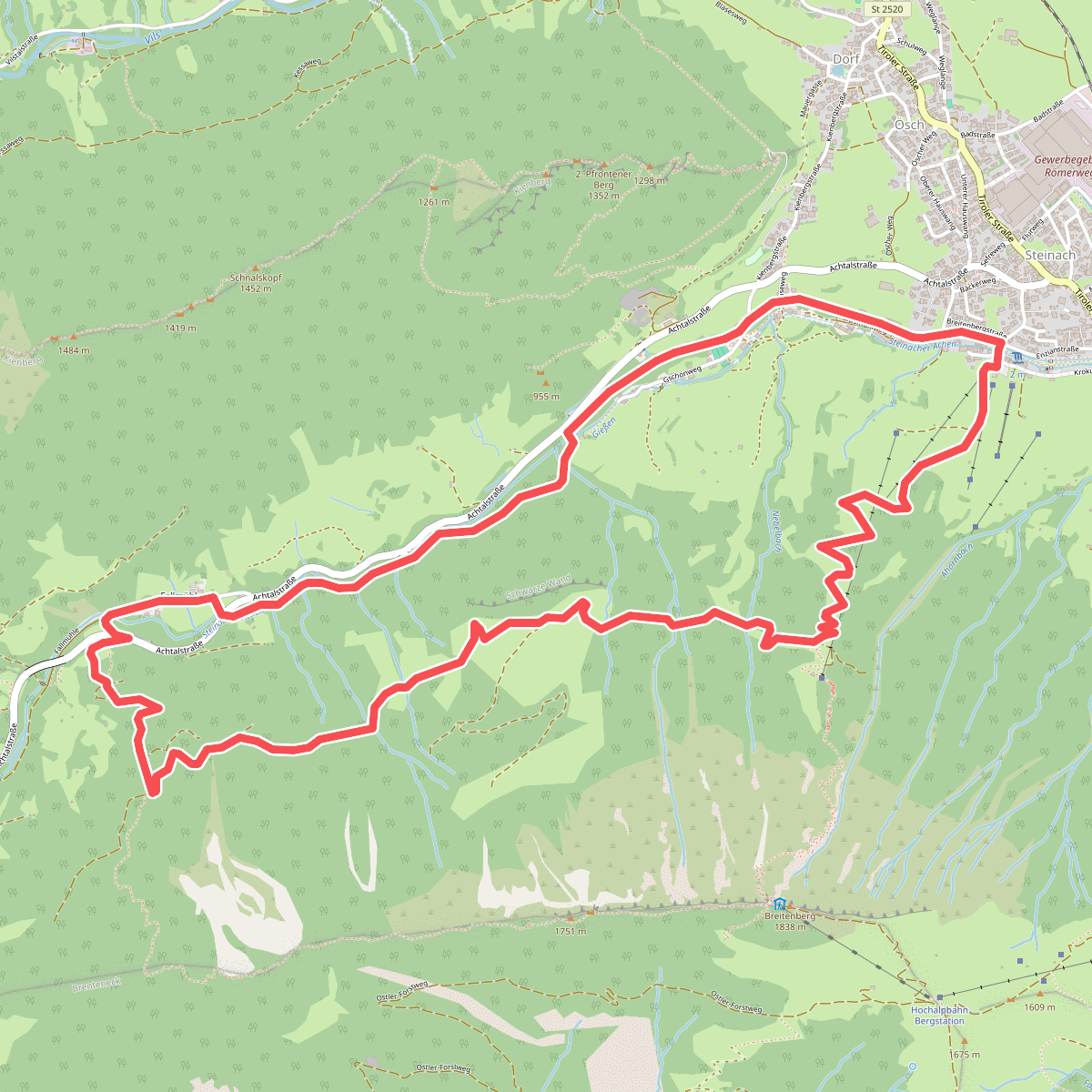 Fallmühle-Schwarzwandweg