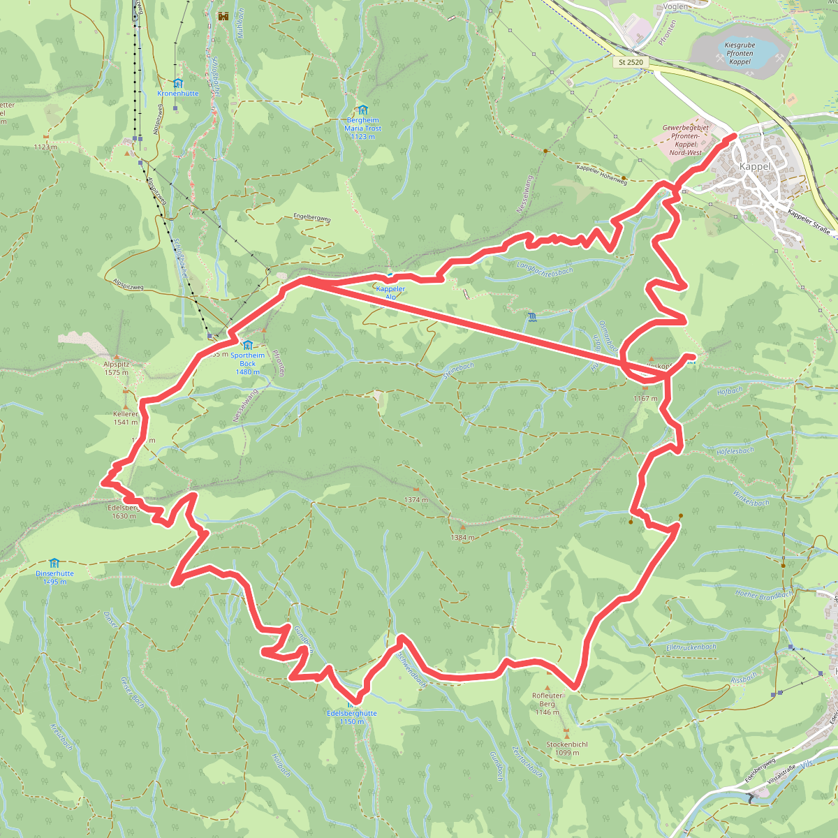 Von Hütte zu Hütte rund um den Edelsberg