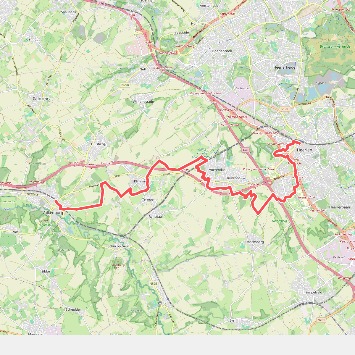 Valkenburg aan de Geul - Heerlen · Via Belgica etappe 3