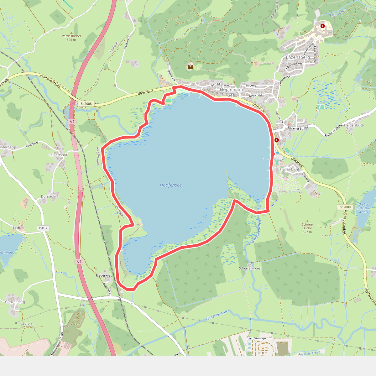 Hopfensee-Rundweg