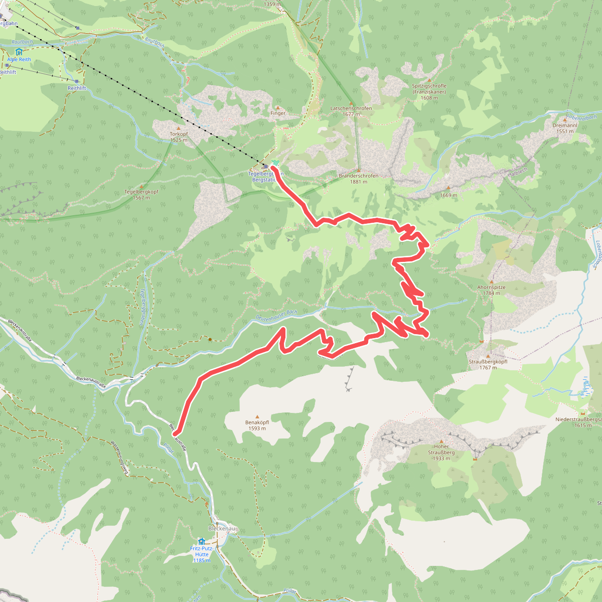 Naturpfad Ahornreitweg