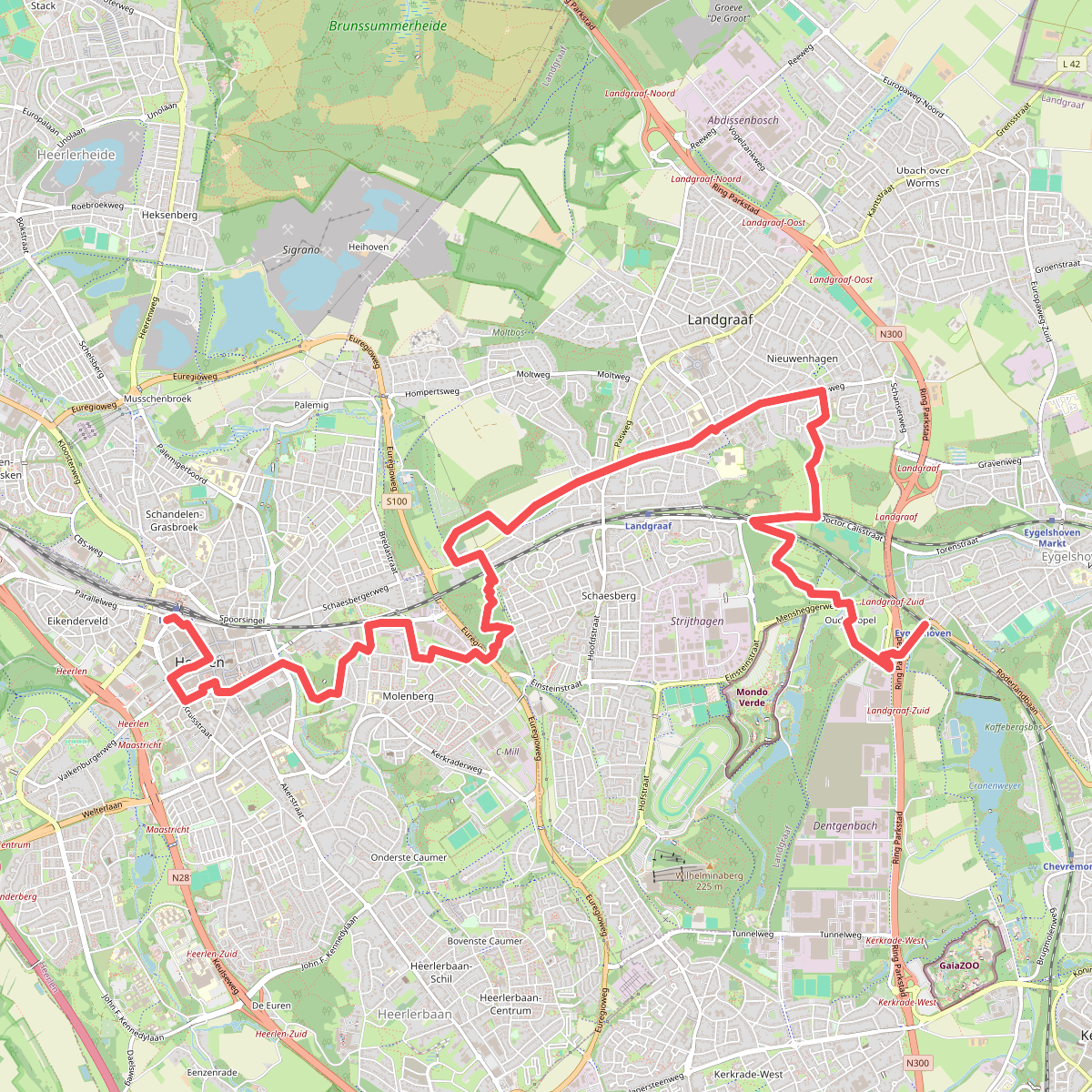 Heerlen - Eygelshoven · Via Belgica etappe 4