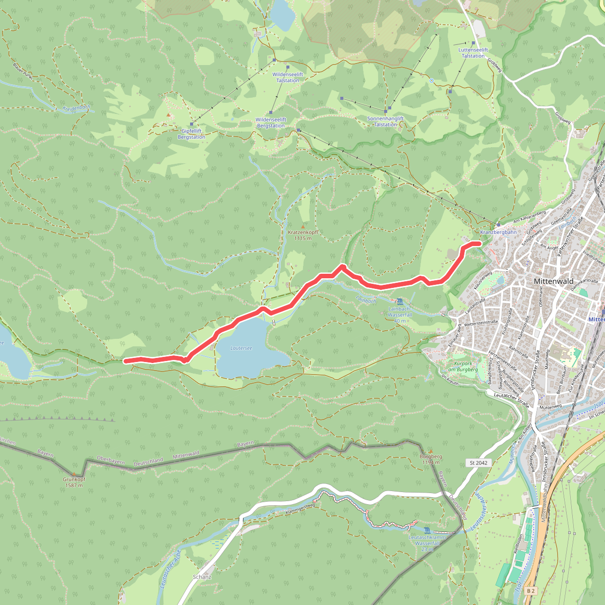 AV Weg 828 (grün)