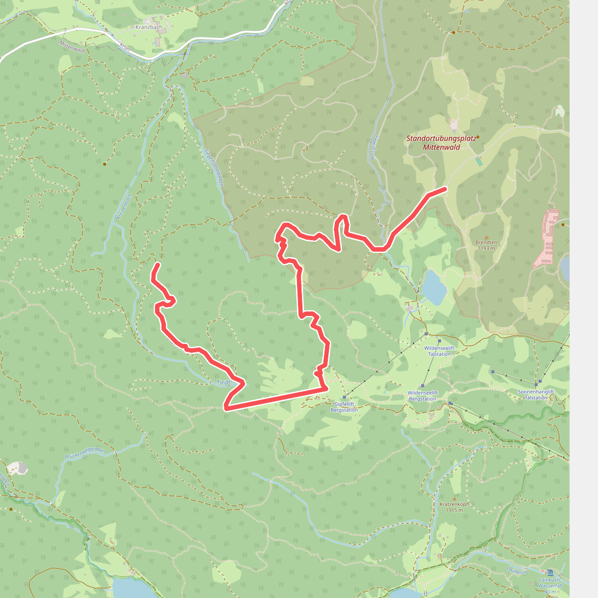 Wanderweg 809 (blau)