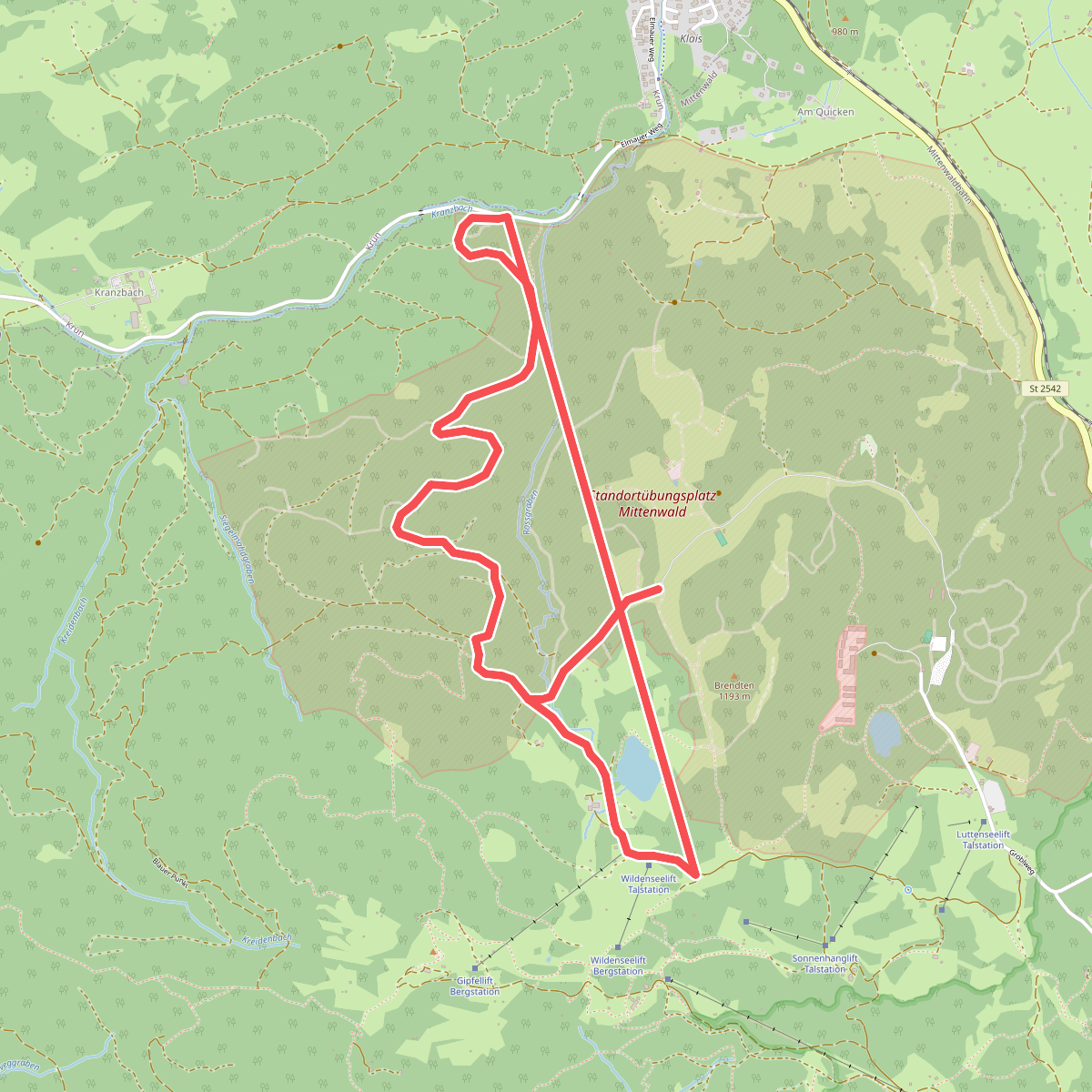Wanderweg 810 (blau)