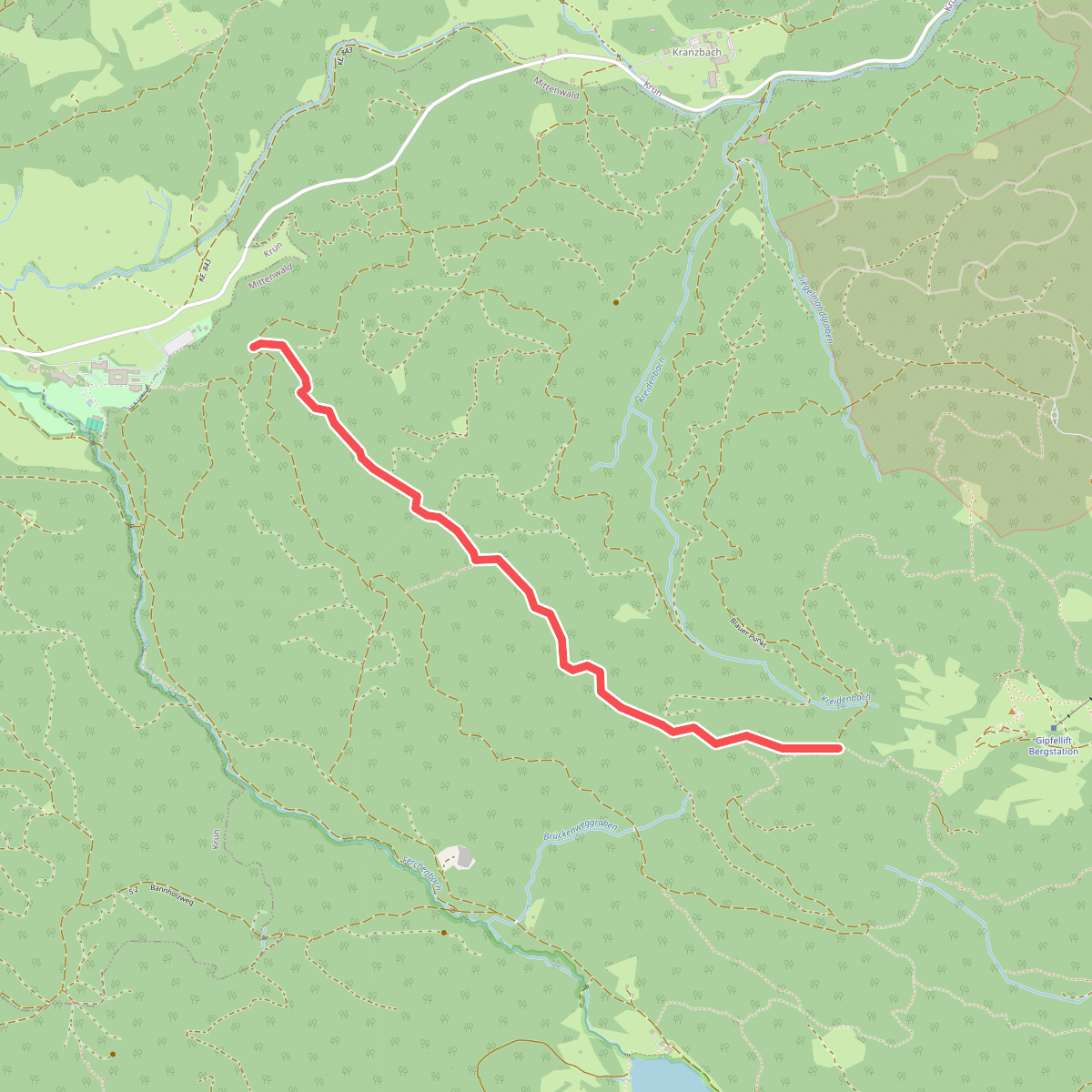 Wanderweg 811 (blau)