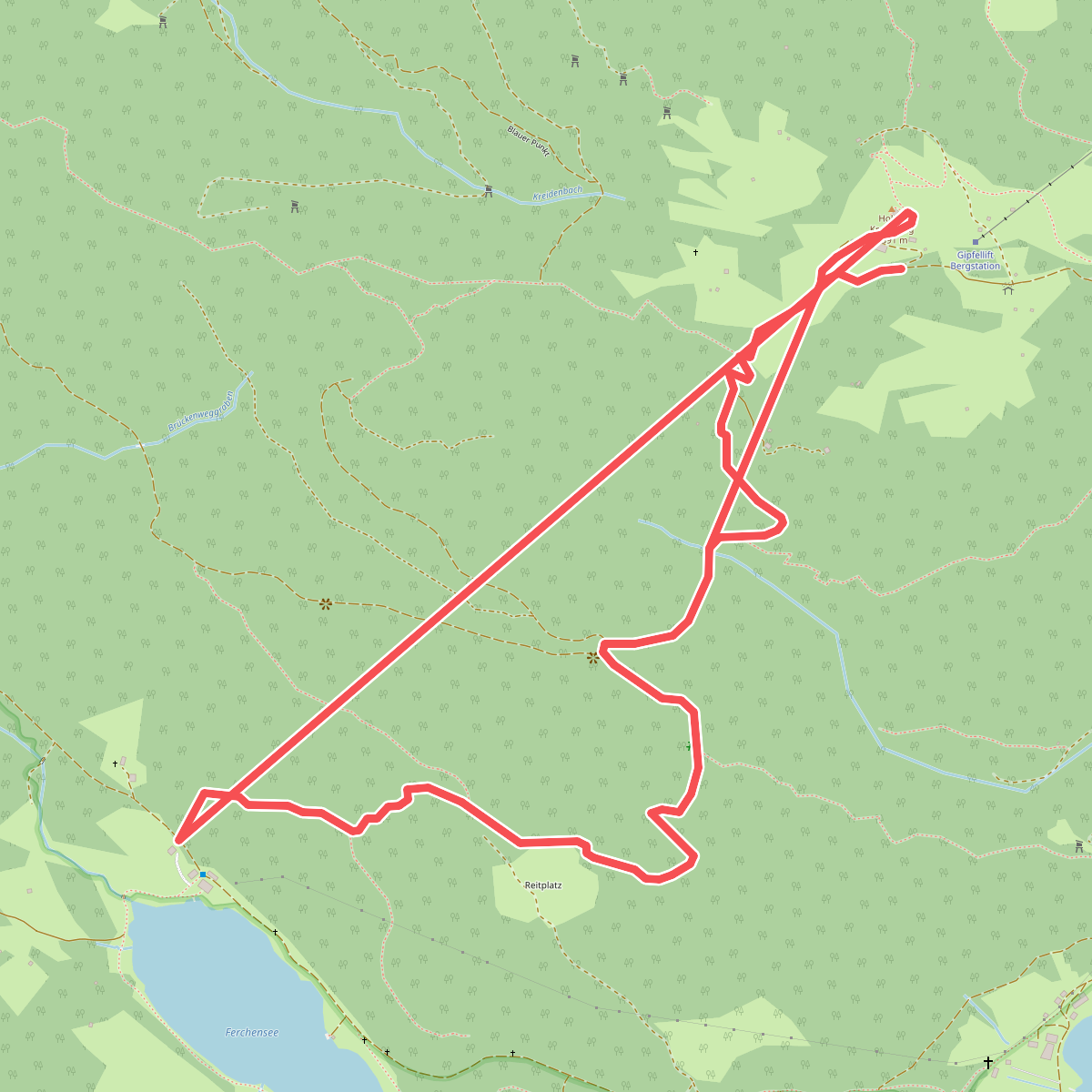 Wanderweg 813 (blau)