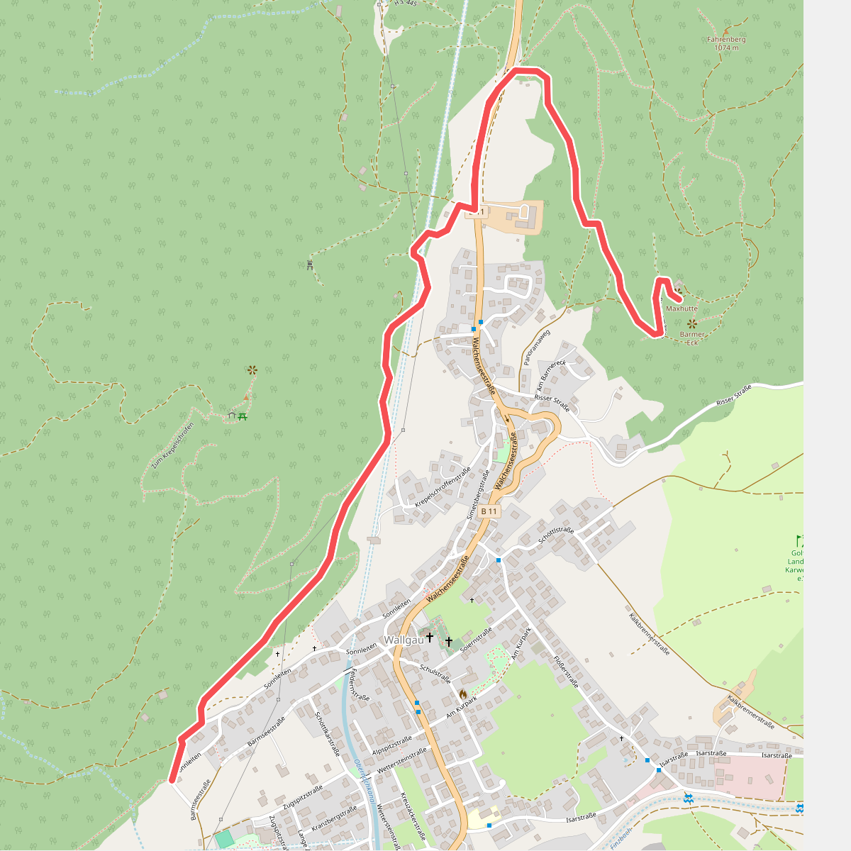 Wanderweg 417 (Magdalena Neuner Panoramaweg, grün)