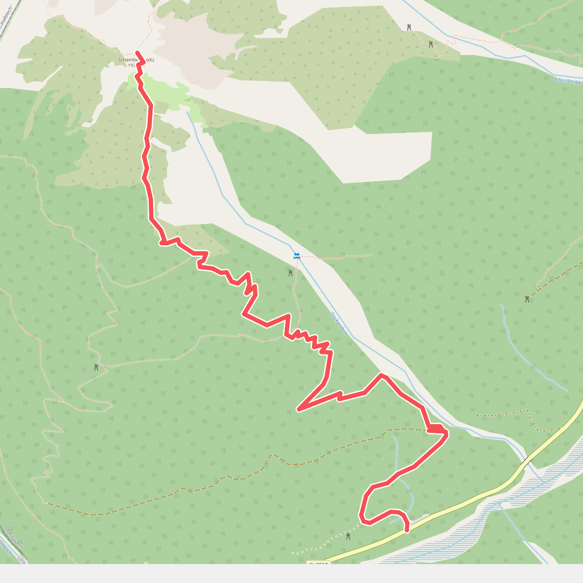 BT 2 Scheinbergspitz