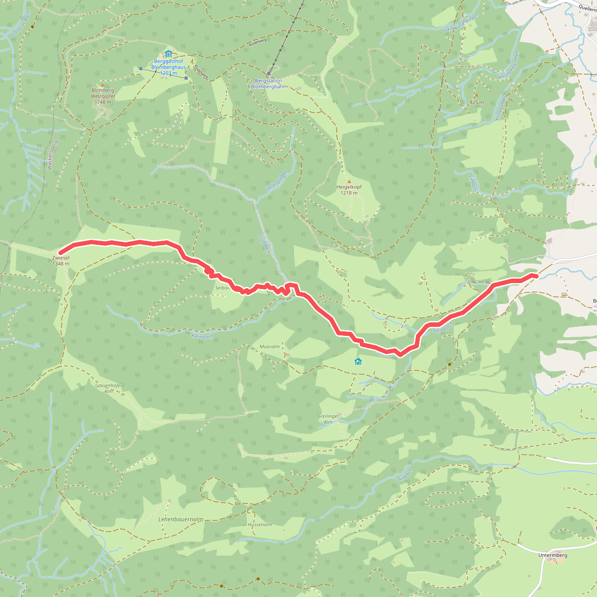 Wackersberg - Zwieselberg