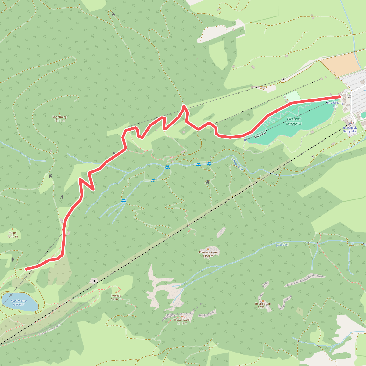 Wanderweg 451 - Isarwinkel