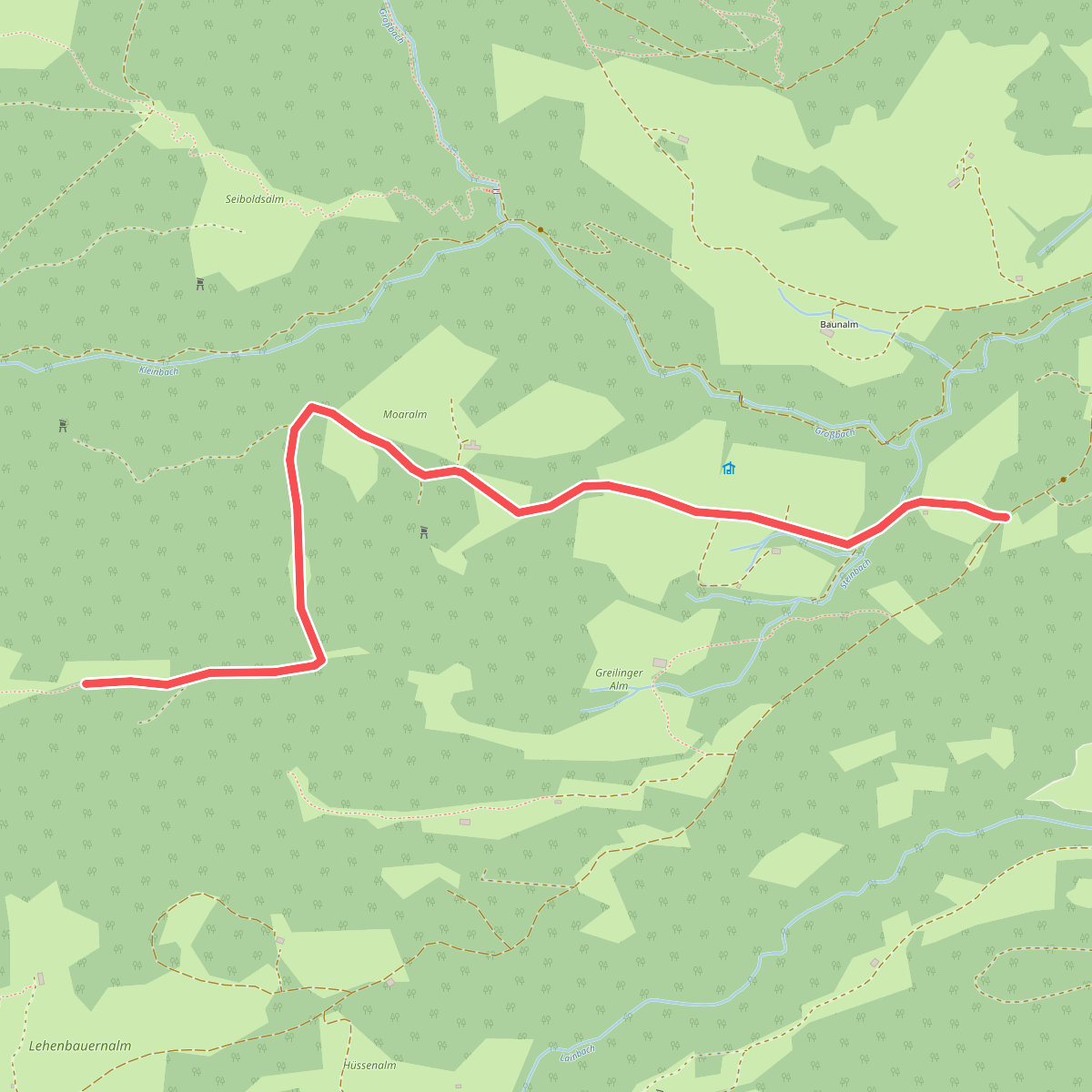 Wanderweg 464 - Isarwinkel
