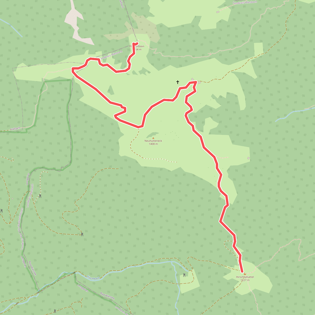 Wanderweg 614 - Bayerische Voralpen