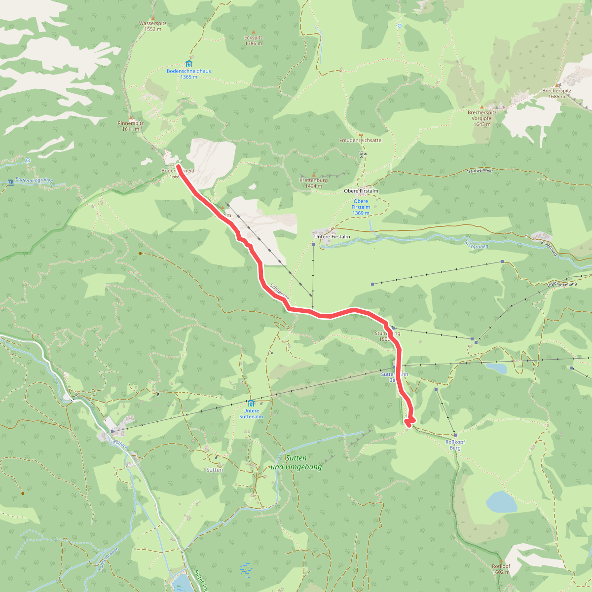 Wanderweg 634 - Spitzingsee