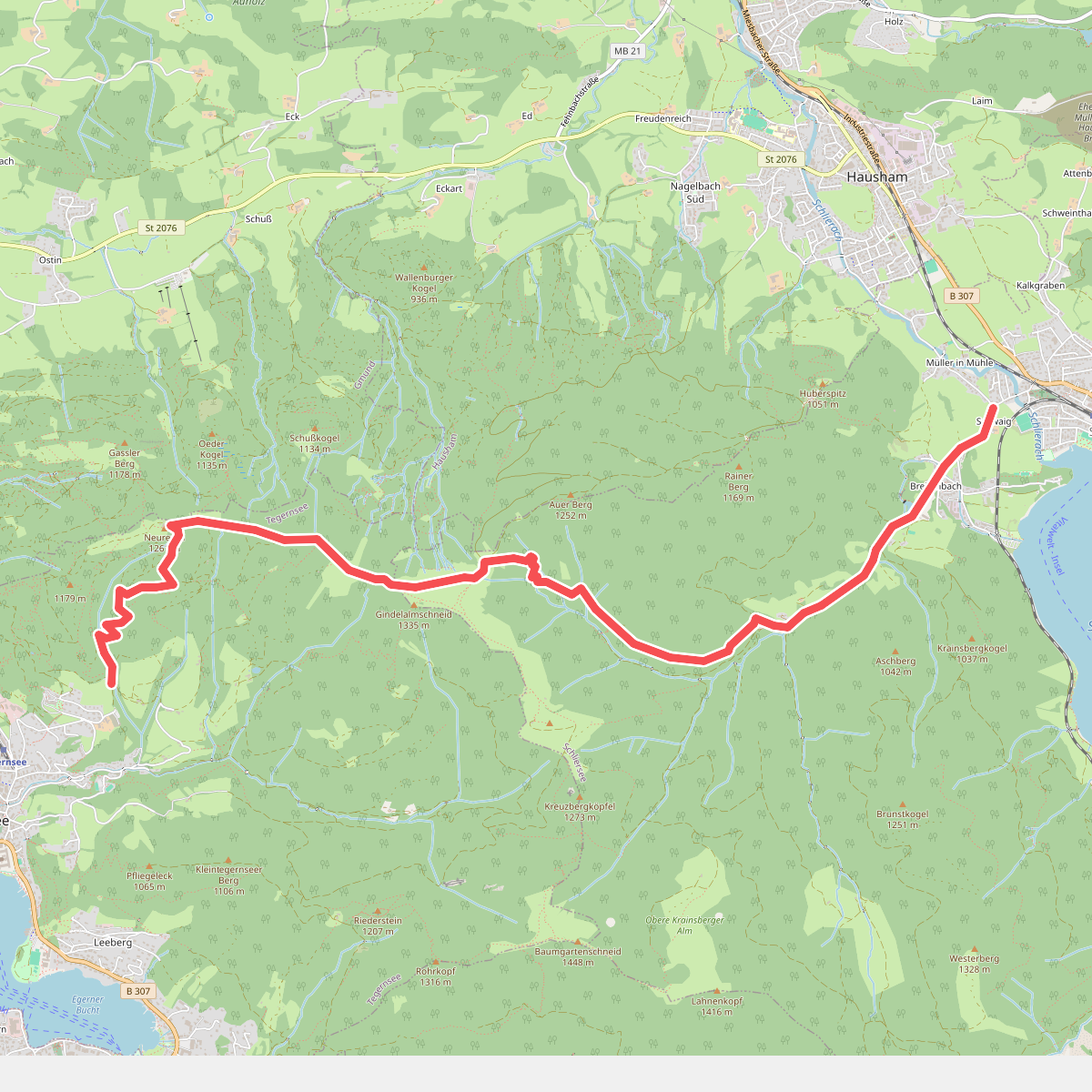 Wanderweg 681 - Bayrische Voralpen
