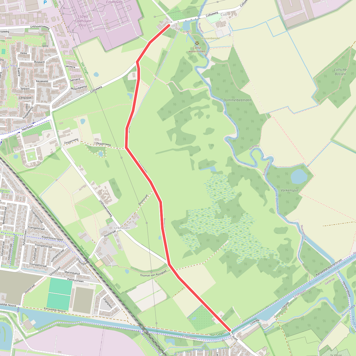 Hulst hoogwater · Hertog Hendrikpad etappe 8