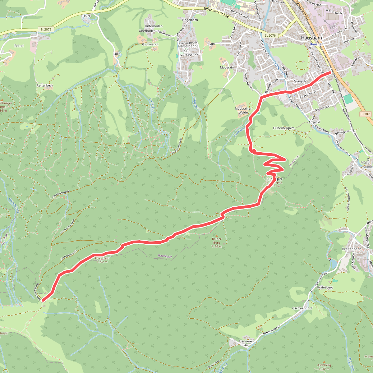 Wanderweg 682a - Bayrische Voralpen