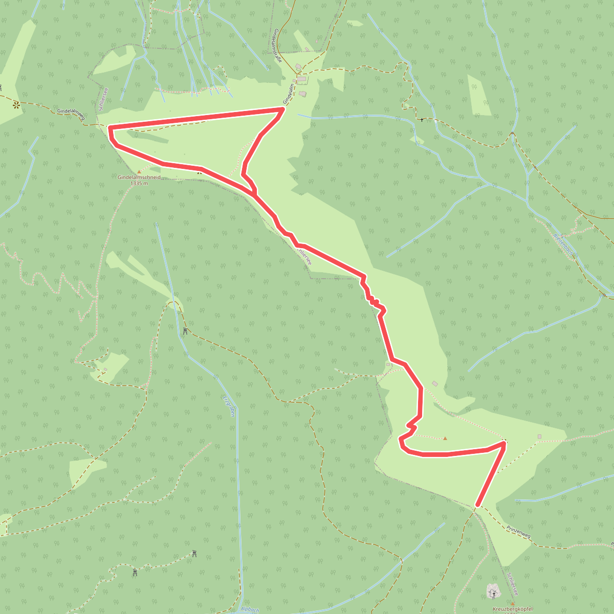 Wanderweg 684 - Bayrische Voralpen