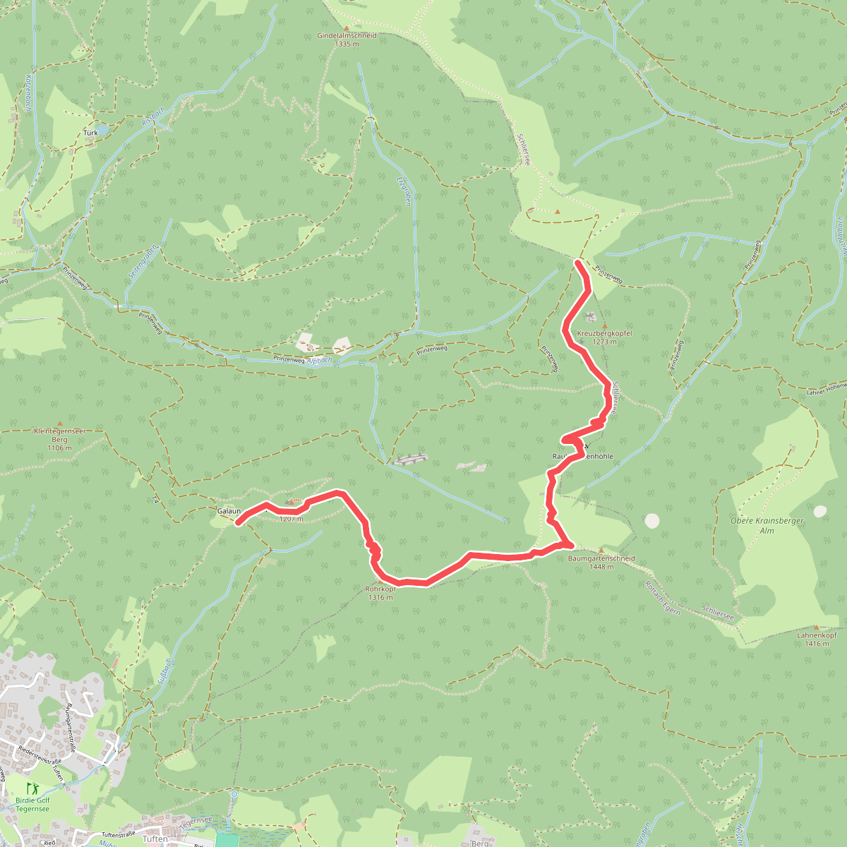 Wanderweg 686 - Bayrische Voralpen