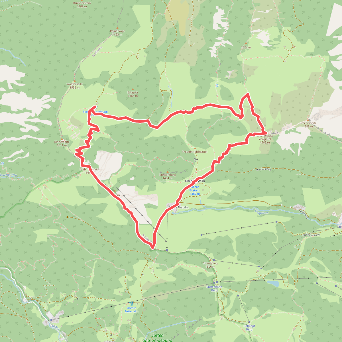 Alpiner Premiumwanderweg Spitzing Panorama